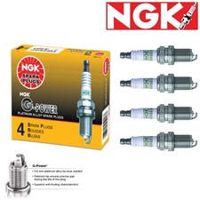 4 Pack NGK G-Power Spark Plugs 1990-1992 for Nissan Stanza 2.4L L4 Kit