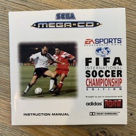 FIFA International Soccer Championship Edition - Sega Mega CD - PAL - COMPLETE