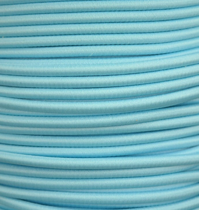 Elastique Corde Élastique - Extension Ø 5mm Couleur Néon Bleu Longueur 20 Mètres - Photo 2/2