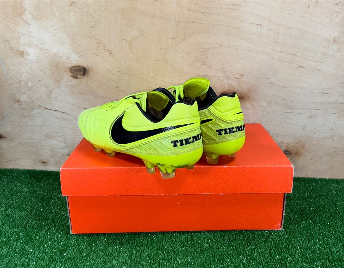 Nike Tiempo Legend VI FG 819177-707 Elite US9 UK8 Yellow Nike Tiempo Legend VI FG 819177-707 Elite US9 UK8 Yellow