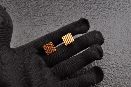 French brand, "Christian Dior", Gold color square cufflinks, near mint brand box - 第 15/15 張圖片