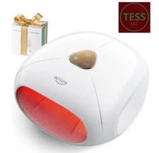 ALLJOY Hand Massager with Heat, Finger Massager rechargeable with 3 levels…………..
