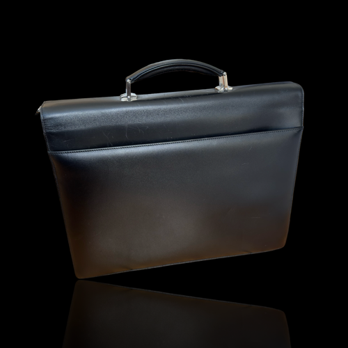 MONTBLANC Meisterstück Leder Tasche Aktentasche mit 2 Hauptfächern NP:1490€ -149 - Zdjęcie 4 z 23