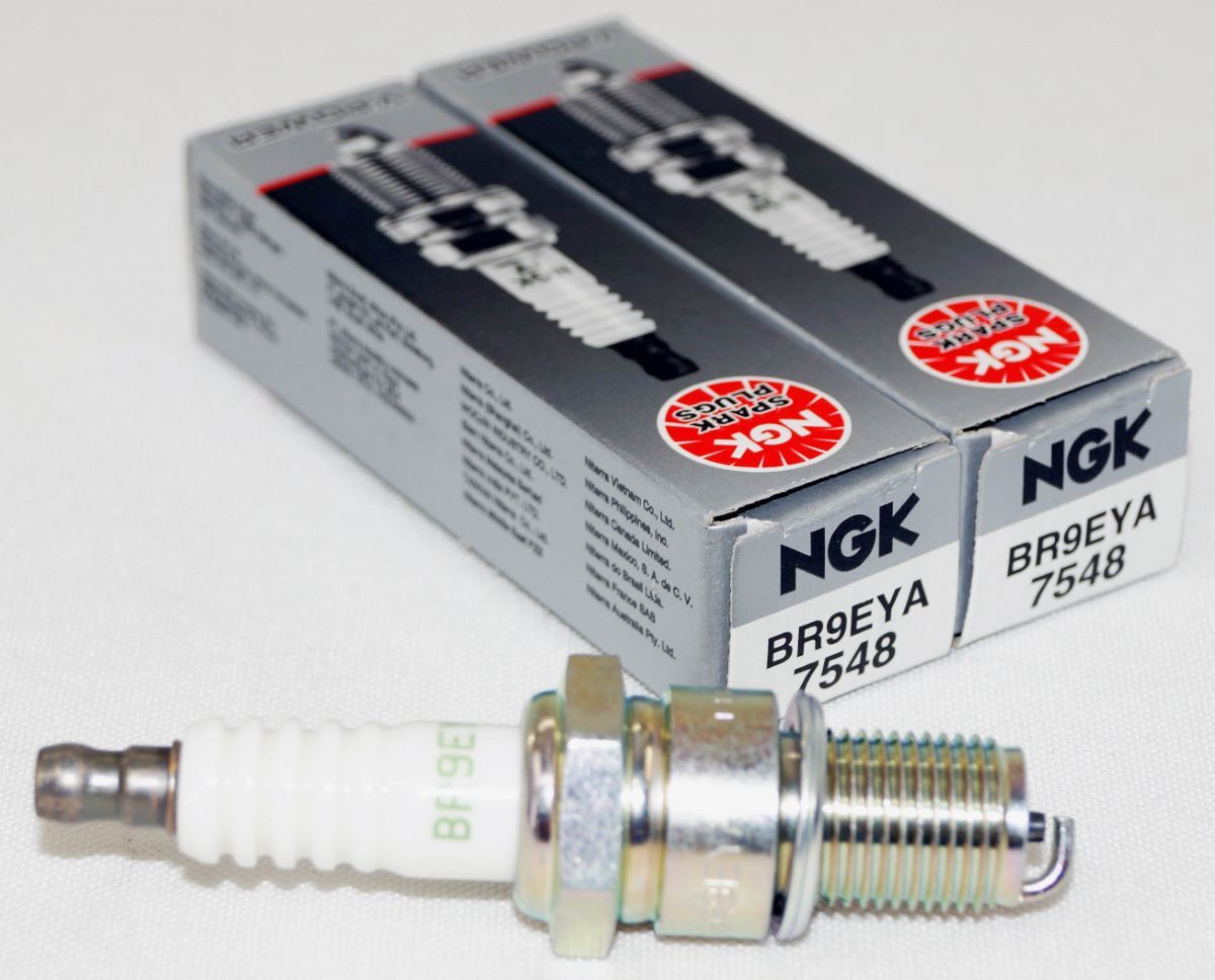 2 Pack Genuine NGK 7548 V Power Spark Plug BR9EYA