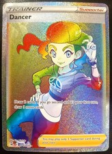 Dancer  274/264 Swsh08: Fusion Strike Full Art Secret Rainbow Rare MINT 🔥 