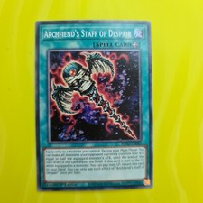 ARCHFIEND'S STAFF OF DESPAIR | YUGIOH | BLVO | 2021 | COMMON | 1st ED | NM #31