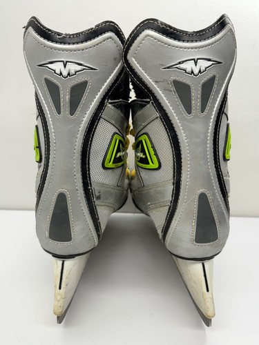 Mission Fuel 75 Ice Hockey Skates Pitch 3 Adult Size US 12E USED READ PREOWNED - Picture 10 of 23