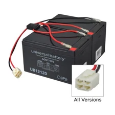 AlveyTech Razor E500S 24 Volt Battery Pack (12 AH, With Harness)