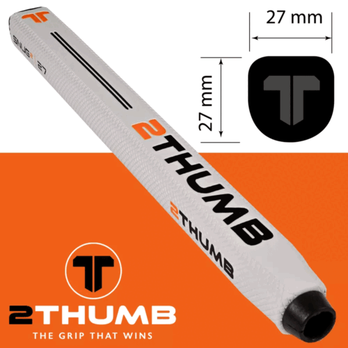 NEW 2025 2THUMB SNUG SQ GOLF PUTTER GRIP / ALL MODELS & SIZES +FREE GRIP TAPE - Picture 8 of 8