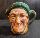 Royal Doulton Auld Mac Bang Toby Jug 3.5" Vintage 1950s Green Label England