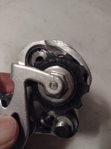 Campagnolo "C-Record" 90's Rear Derailleur Silver - Picture 17 of 19
