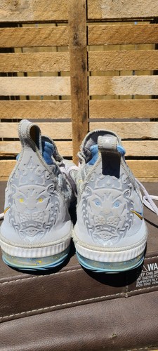 Men's Size 11 Nike LeBron XVI EP 16 LBJ Lakers MPLS CK4765-001 Grey White Shoes - Picture 6 of 12