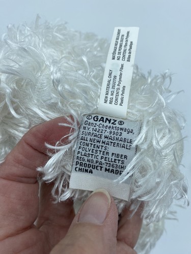 GANZ Webkinz Westhighland White Terrier Dog Puppy 7” plush stffed animal No Code - Picture 7 of 9