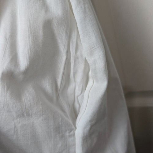 Knox Rose NWT White Soft Boho Flowy Lace Detail Midi Dress with Pockets Size M - Picture 2 of 7