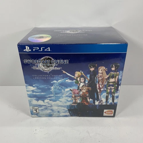 Sword Art Online Hollow Realization Collectors Edition PS4 SEALED RARE MISPRINT!