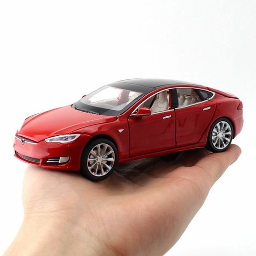 1/32 Modelo S 100D Modelo Coche Diecast Vehículo de Juguete Colección Niños Regalo Rojo - Imagen 11 de 12