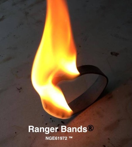 Ranger Bands® 50 unidades bandas tácticas de goma EPDM de alta resistencia equipo de supervivencia EE. UU. - Imagen 6 de 7