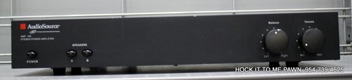 AudioSource Amp 100 2-Channel Stereo Power Amplifier Analog Tested Working - Picture 8 of 8