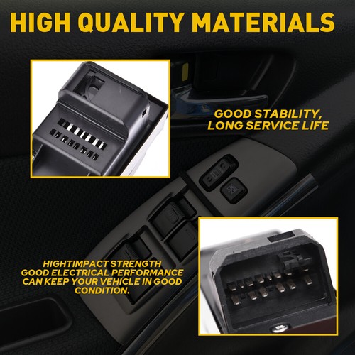 Master Power Window Door For Switch 2002 2003-2004 Toyota Camry Driver Side SE - Afbeelding 5 van 14