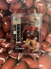 2021  Donruss Optic Rookie Gridiron Kings Trey Sermon #RGK-15 49ers