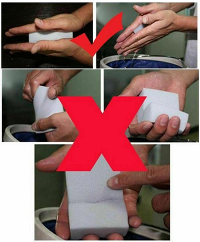 100-300* BULK PACK Magic Sponge Eraser Melamine Cleaning Cleaner Foam 3/4" Thick - Picture 12 of 15