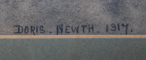 Doris Newth - 1917 Graphite Drawing, Stonehouse Court - Photo 5 sur 5