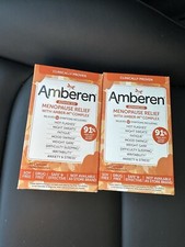 2-Amberen Advanced Menopause Relief with Amber M Complex 120Capsules Exp. 3/2026