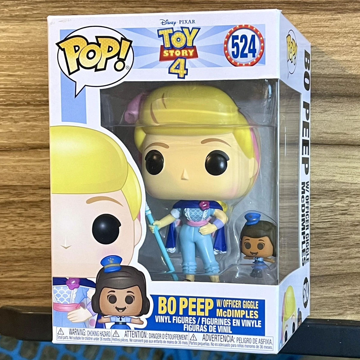 Funko POP! Disney - Toy Story 4 - Bo Peep (w/ Officer Giggle