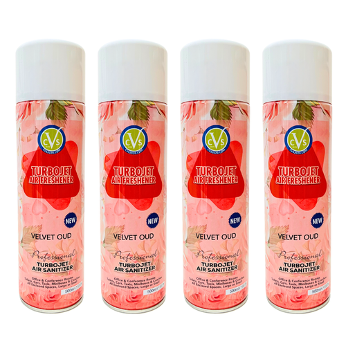 12 X CVS Turbojet Home Car Air Sanitizer/Freshnere OUD Long Lasting Spray Can - Picture 7 of 10