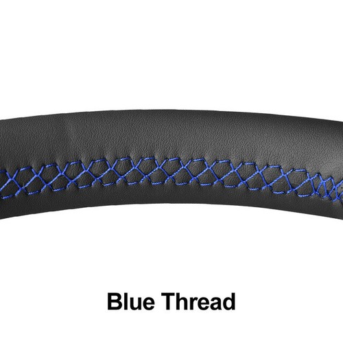 Black Leather No-slip Car Steering Wheel Cover for Ford Kuga 2008-2011 Focus 2 - Picture 14 of 14