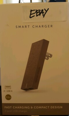 Native Union 2-Port USB Smart Charger - Universal Wall Charger *open box*