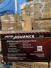 5 Mil Size XXL Exam  Black Nitrile Glove Case Of 1000 PCs Vinyl Latex Free