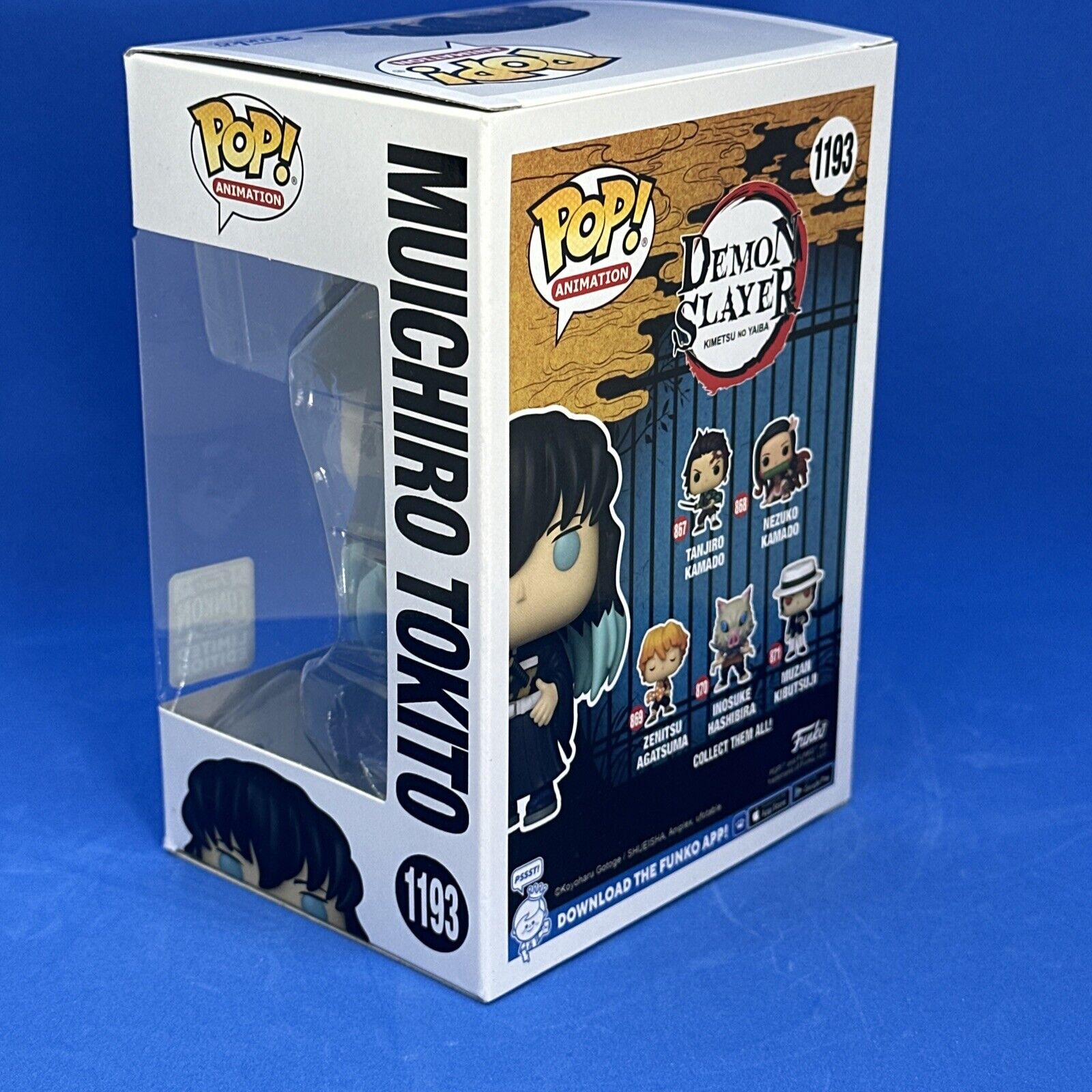 POP! Animation: Demon Slayer - Muichiro Tokito - 2022 Funkon Shared  Exclusive, Multicolor