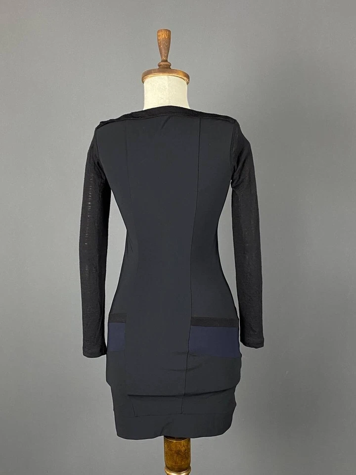 Vestido MARITHE FRANCOIS GIRBAUD Negro Noche Bodycon Talla I 40 EE. UU. 4 F 36 Foto 2 de 4