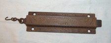 Antique Spring Loaded Eastlake Cast Iron Window Cabinet Door Slide Latch