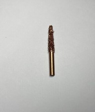 Power Carving Carbide Bur Bit 1/4" Tapered 36 Grit Wood Carving Made in USA