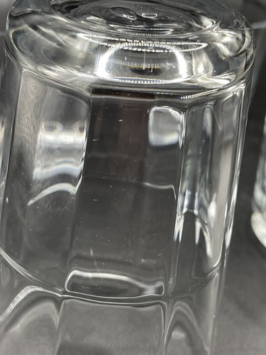Circleware Boardwalk 4 pc Clear Juice Glasses 6 oz Excellent Condition  - Picture 5 of 8