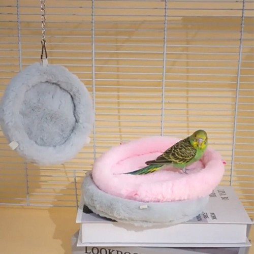 Bird Plush House Birds Swing Toys Parakeet Bed Mat Comfortable Hammock - Picture 3 of 10