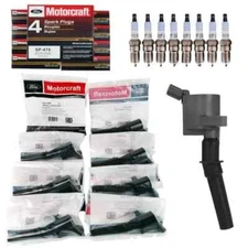 OEM 8X Ignition Coil Pack and Platinum Spark Plug for Ford 4.6L 5.4L V8