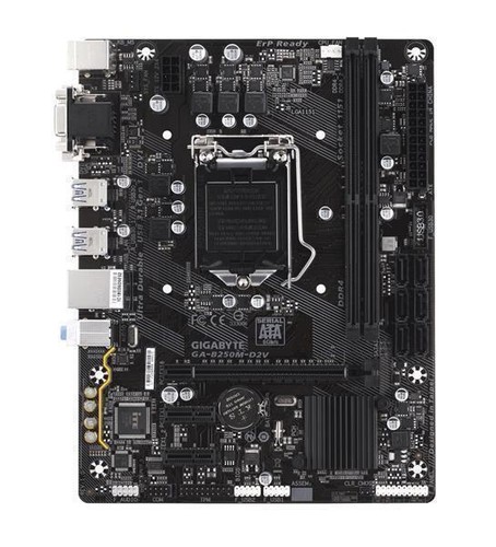 Aufrüst Bundle - Gigabyte B250M-D2V + Intel Core i5-6600K + 16GB RAM #109562 - Afbeelding 2 van 4