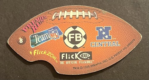 Green Bay Packers Team NFL PAPEL FÚTBOL AMERICANO FLICK ZONE BOLA NFC CENTRAL #8 - Imagen 2 de 3