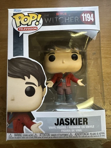 FUNKO POP THE WITCHER JASKIER  HOT TOPIC EXCLUSIVE #1195