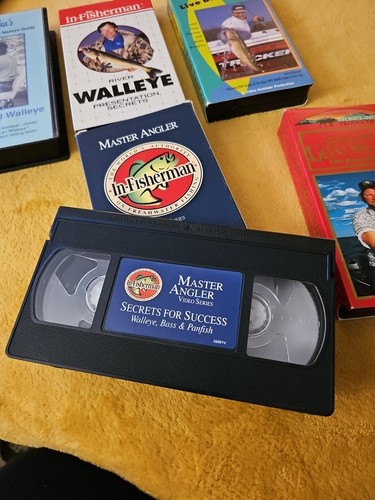 Walleye Fishing VHS Lot (5) Vintage 90s - Picture 4 of 17