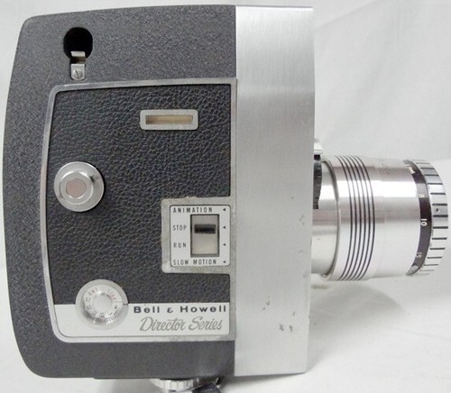 Videocamera vintage Bell & Howell Zoomatic 8 mm film con custodia e manuale d'uso! - Foto 14 di 24