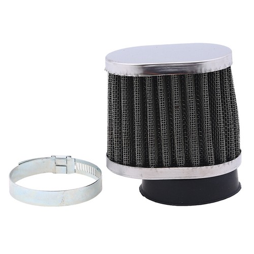 Adjustable Clamp 50mm Motorcycle Air Filter Pod Cleaner Washable Universal Fit - Picture 2 of 12