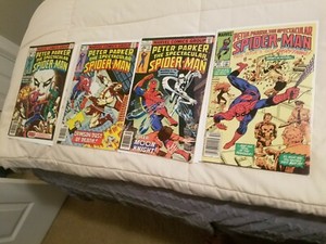 Peter-Parker-Spectacular-Spiderman-19-22-30-83-Bronze-Age-Moon-Knight-Key-Issue