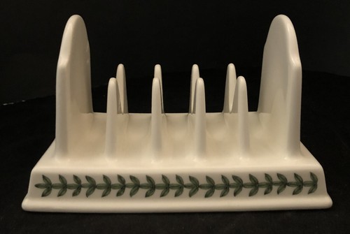 Portmeirion Botanic Garden 5 Slot TOAST RACK or LETTER HOLDER England Mint! - Picture 4 of 7