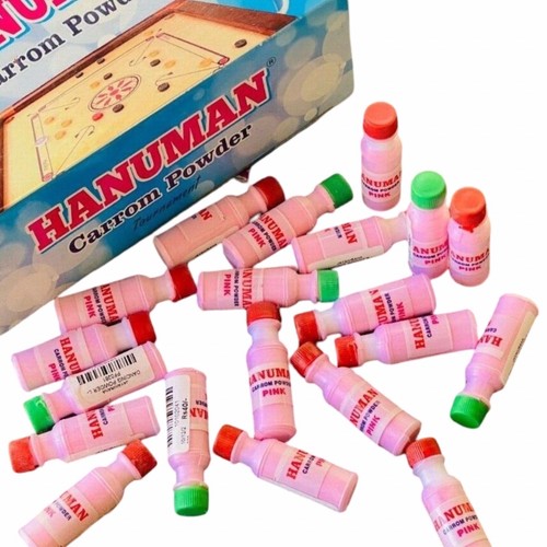 12Pcs Carrom Board Disco Powder Boric DANCING Powder Sprinkle Traditional NO:01 - Picture 5 of 7