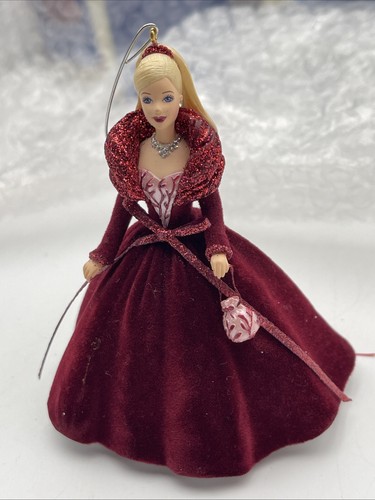 5x Lot Hallmark Celebration Barbie Ornament 2000-2004 Collectors Series 1-5 - Bild 2 von 7