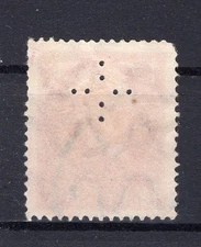 Bavaria Firmenlochung Perfin + (EA1025